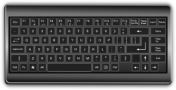 Black Keyboard Clip Art at Clker.com - vector clip art online ...
