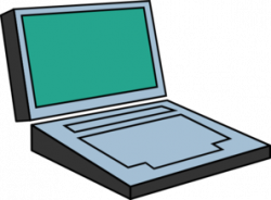 Simple Laptop Clip Art at Clker.com - vector clip art online ...