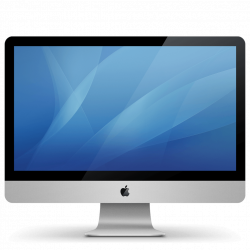 Imac Apple Monitor transparent PNG - StickPNG