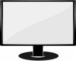 White Background clipart - Computer, Technology, Monitor ...