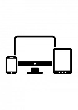 Clipart - Computer Smartphone and Tablet