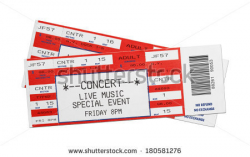 Concert tickets clipart 2 » Clipart Station