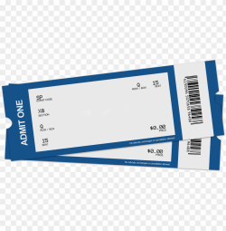blank ticket clipart - blank concert ticket PNG image with ...