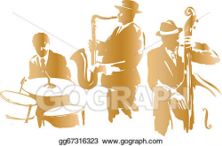Vector Illustration - Jazz trio. Stock Clip Art gg67316323 ...