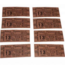 Eight Gone With the Wind Palace Theatre Movie Tickets, March 13th ...