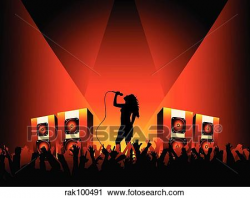 Free Concert Clipart performer, Download Free Clip Art on ...