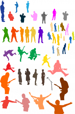 Clipart - Silhouettes