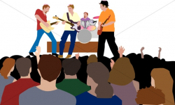 Youth Rock Concert | Worship Clipart