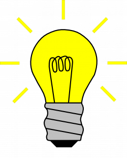 Clipart - Light Bulb On