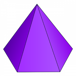 Hexagonal based pyramid - 3D Shape - Geometry - Nets of Solids ...