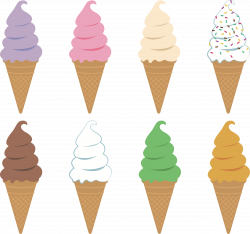 Clipart - Ice Cream Cones (#2)