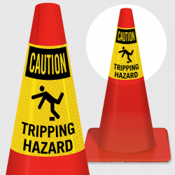 Caution Tripping Hazard Sign, SKU: S-7499 - MySafetySign.com