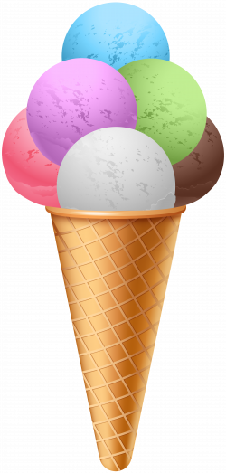 Big Ice Cream Cone PNG Clipart Image | Gallery Yopriceville - High ...