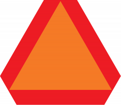 File:Slow moving vehicle.svg - Wikimedia Commons