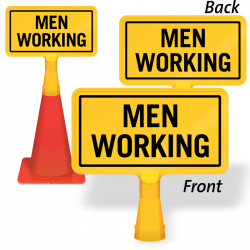 Men Working Sign | Road Work Sign | Best Prices, SKU: K-0269