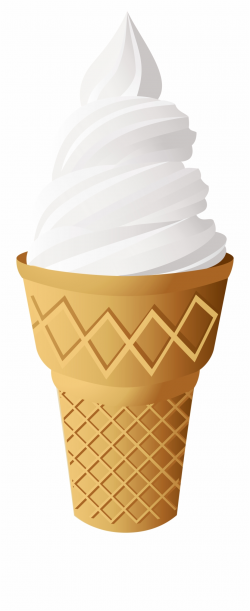 Vanilla Ice Cream Cone Png Clip Art - Vanilla Ice Cream ...
