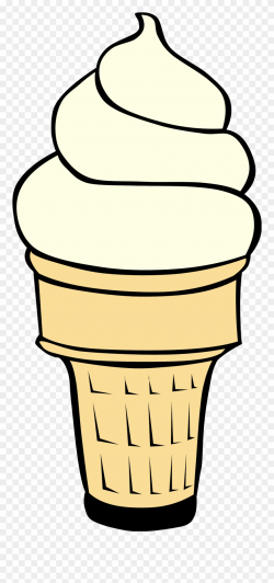 Clipart Fast Food Desserts Ice Cream Cones Soft Serve ...