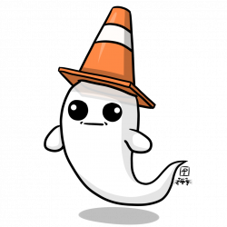 Traffic Cone Ghost by Olificus on DeviantArt