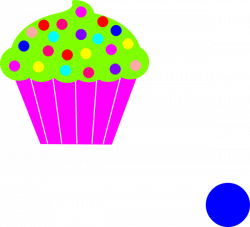 Sweet Cupcake Clip Art at Clker.com - vector clip art online ...
