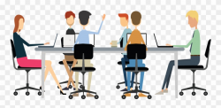 Conference Clipart Office Meeting - Meeting Planning - Png ...