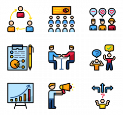 Meeting Icons - 760 free vector icons