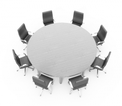 round-conference-tables-and-chairs-BgKTXK-clipart - City of ...