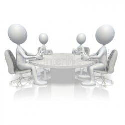 ID# 16671 - Conference Meeting | Clipart Panda - Free ...