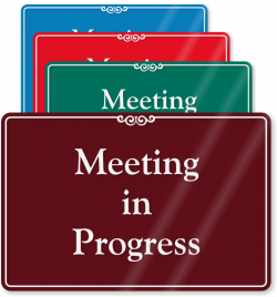 Meeting Room Signs | Meting Room Sliders, Braille Signs