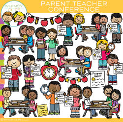 School Parent Teacher Conference Clip Art