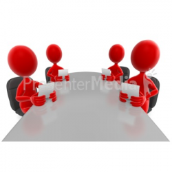 Colored Conference Meeting | Clipart Panda - Free Clipart Images