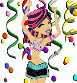 carnival girl party Brazil carnival2018 confetti ftest...
