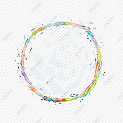 Color Circular Confetti, Color Clipart, Confetti Clipart ...