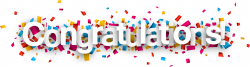 NYAEYC Congratulations paper confetti sign. - NYAEYC