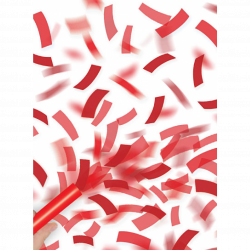 Flutter Fetti - Confetti Batons 6pk, Red | Confetti & Scatters ...