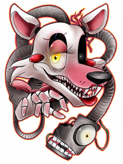 FIVE NIGHTS AT FREDDY'S: Mangle w/Redbubble link by Acidiic on ...