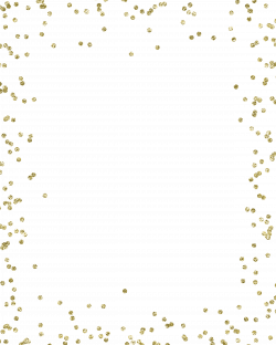 Glitter Gold Confetti Clip art - Confetti png download ...