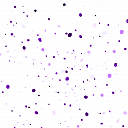 glitterbrush mask overlay purple confetti...