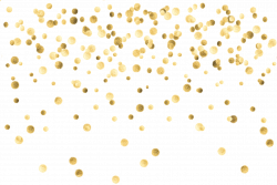 28+ Collection of Gold Confetti Clipart Transparent | High quality ...