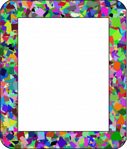 Clipart - Confetti Frame 1 (Filesize Reduced Version)
