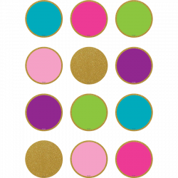 Confetti Colorful Circles Mini Accents – CM Classroom Environments