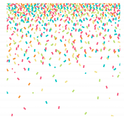 Confetti Clip art - Colored confetti background vector material 875 ...
