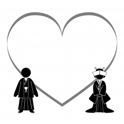 Groom | bride | heart mark - Marriage | Wedding | pictogram ...