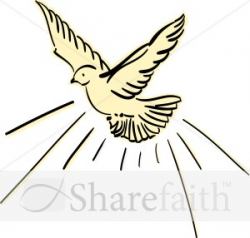 20+ Holy Spirit Dove Clip Art | ClipartLook