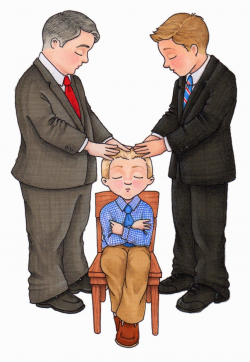 Priesthood Blessing (wonderful clip art site) | Church | Lds ...