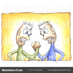 Conflict Clipart #50195 - Illustration by C Charley-Franzwa