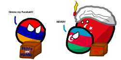 Armenian-Azerbaijani War | Polandball Wiki | FANDOM powered by Wikia