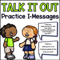 Talk it Out I-Message Practice Statement Cards
