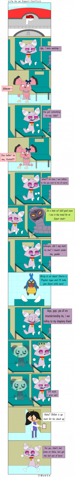 Life as an Espurr-Conflict by Quoix on DeviantArt