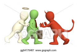 Clipart - Conflict. Stock Illustration gg54175467 - GoGraph