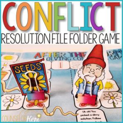 Conflict Resolution Activity: School Counseling Game for ...